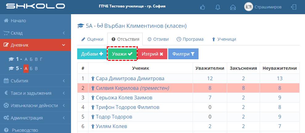 Как да уважа (извиня) отсъствия? – Shkolo.bg
